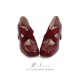 Iris Corolla Releve Cross Strap Mary Jane Shoes(Reservation/6 Colours/Full Payment Without Shipping)